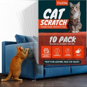 Transparent Cat Scratch Protector - 10 Pack